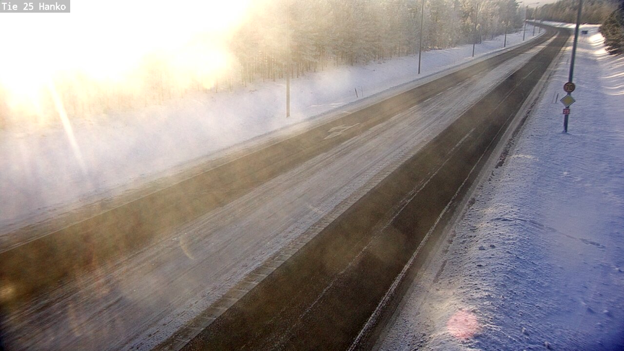 Weather Camera Image Road 25 Hanko, Hanko, Uusimaa