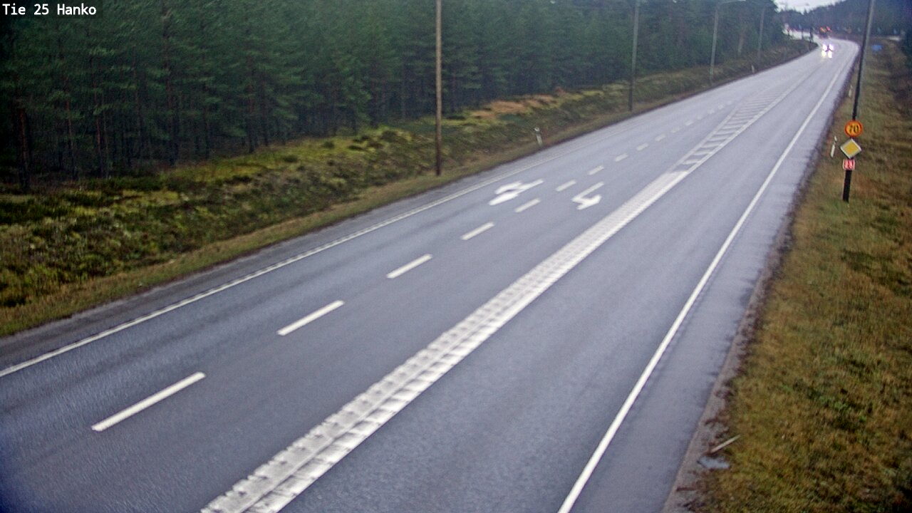 Weather Camera Image Road 25 Hanko, Hanko, Uusimaa