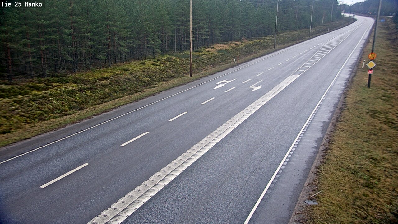 Weather Camera Image Road 25 Hanko, Hanko, Uusimaa