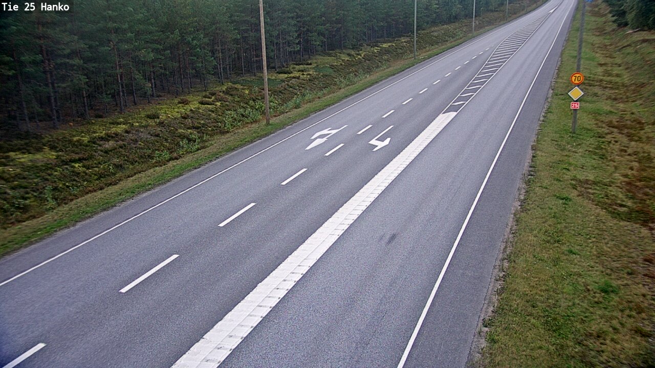 Weather Camera Image Road 25 Hanko, Hanko, Uusimaa