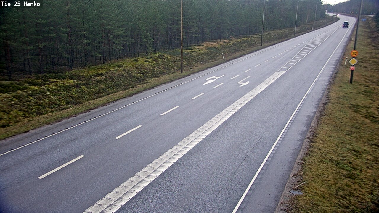 Weather Camera Image Road 25 Hanko, Hanko, Uusimaa