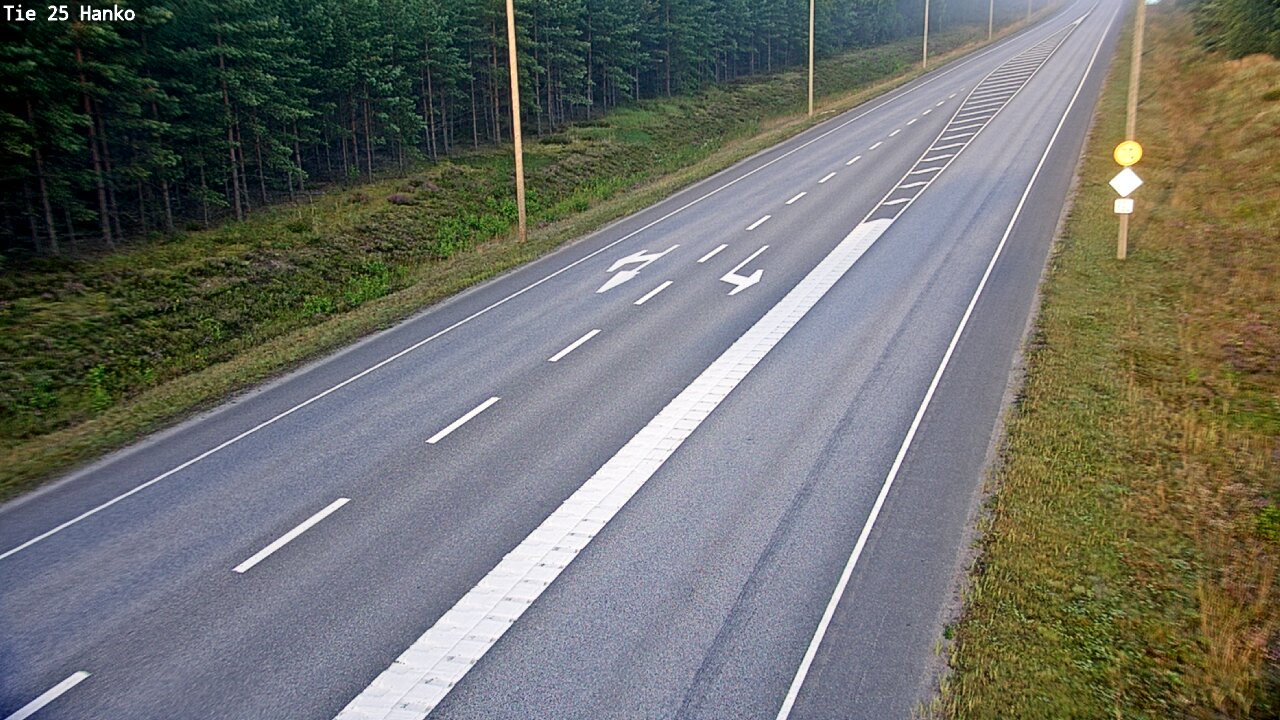 Weather Camera Image Väg 25 Hangö, Hanko, Uusimaa