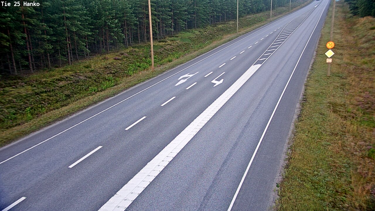 Weather Camera Image Väg 25 Hangö, Hanko, Uusimaa