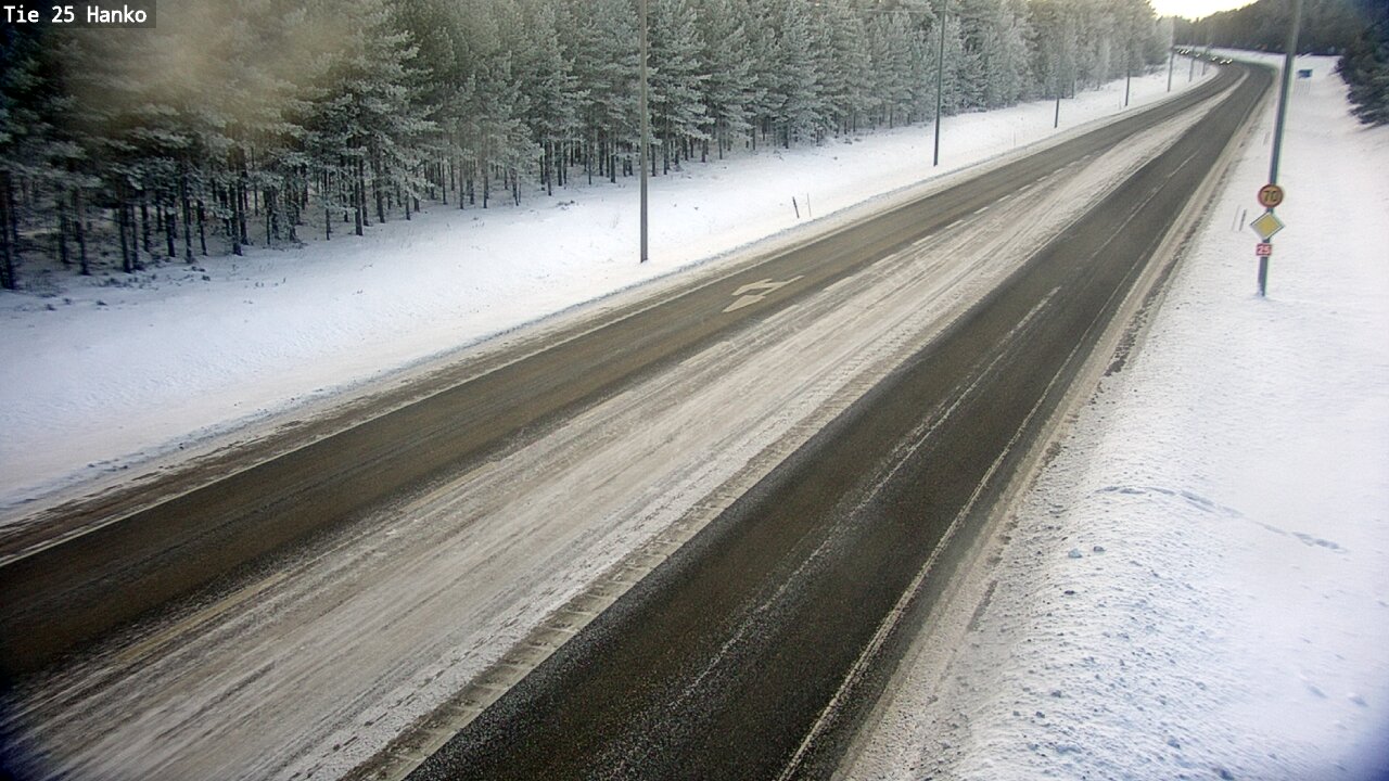 Weather Camera Image Road 25 Hanko, Hanko, Uusimaa