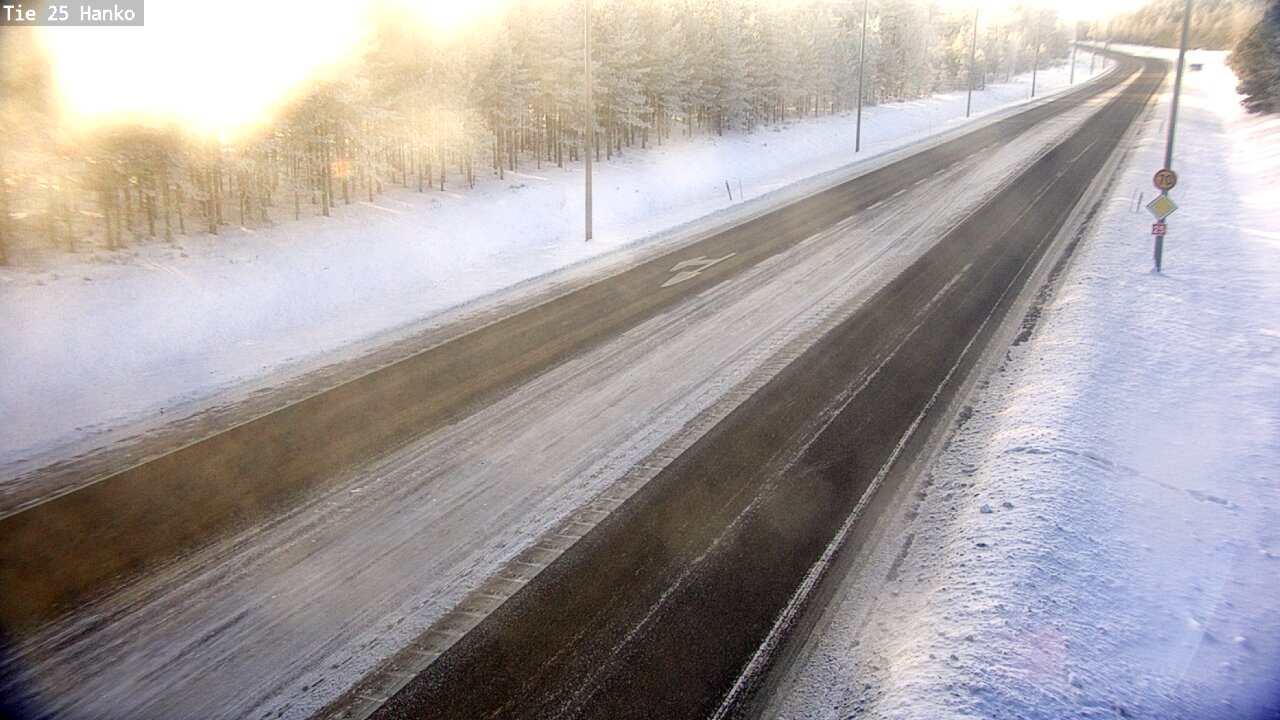 Weather Camera Image Road 25 Hanko, Hanko, Uusimaa