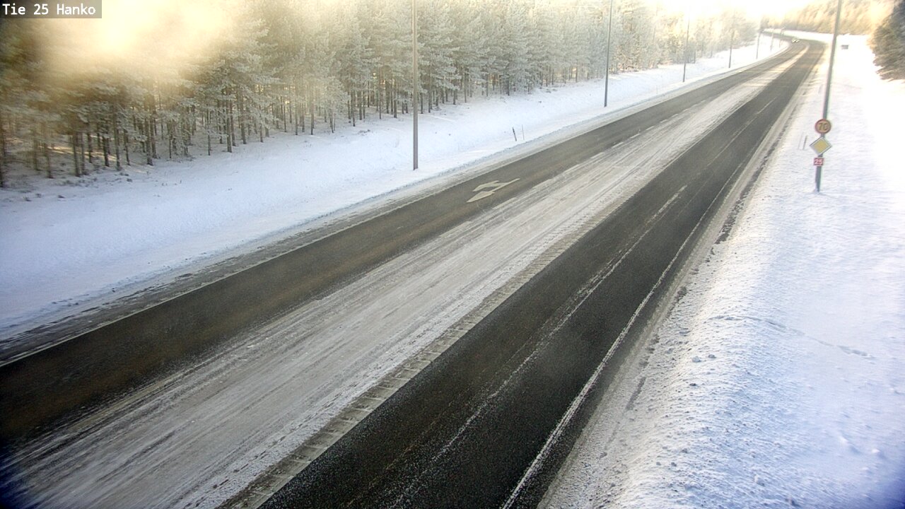 Weather Camera Image Road 25 Hanko, Hanko, Uusimaa