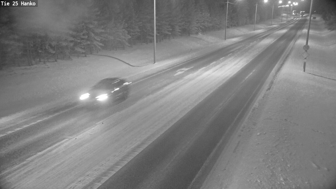 Weather Camera Image Road 25 Hanko, Hanko, Uusimaa