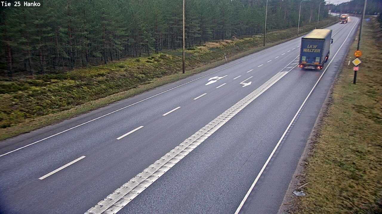 Weather Camera Image Road 25 Hanko, Hanko, Uusimaa