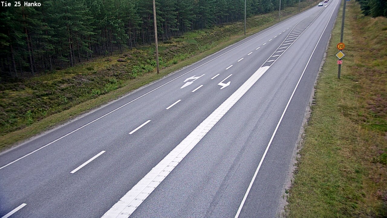 Weather Camera Image Road 25 Hanko, Hanko, Uusimaa