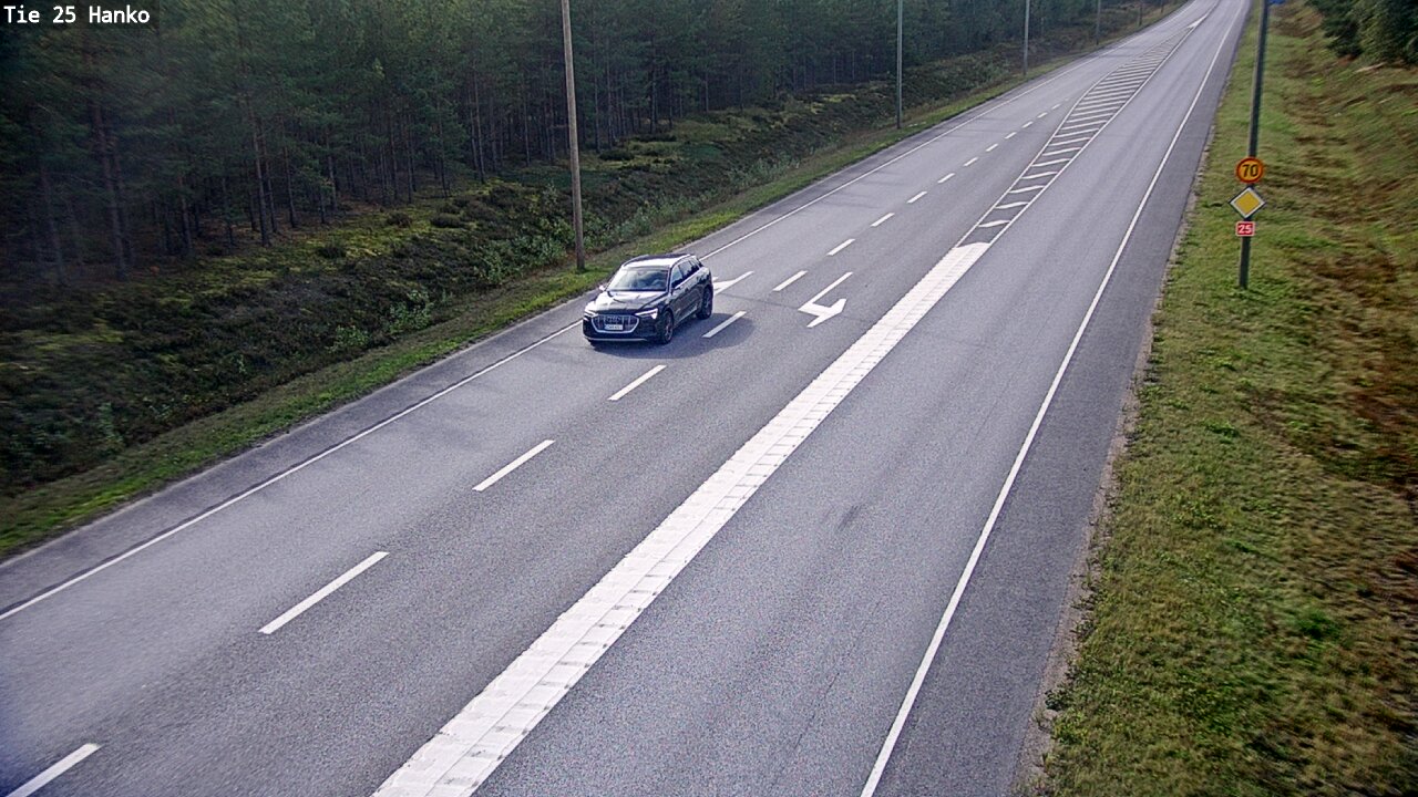 Weather Camera Image Road 25 Hanko, Hanko, Uusimaa