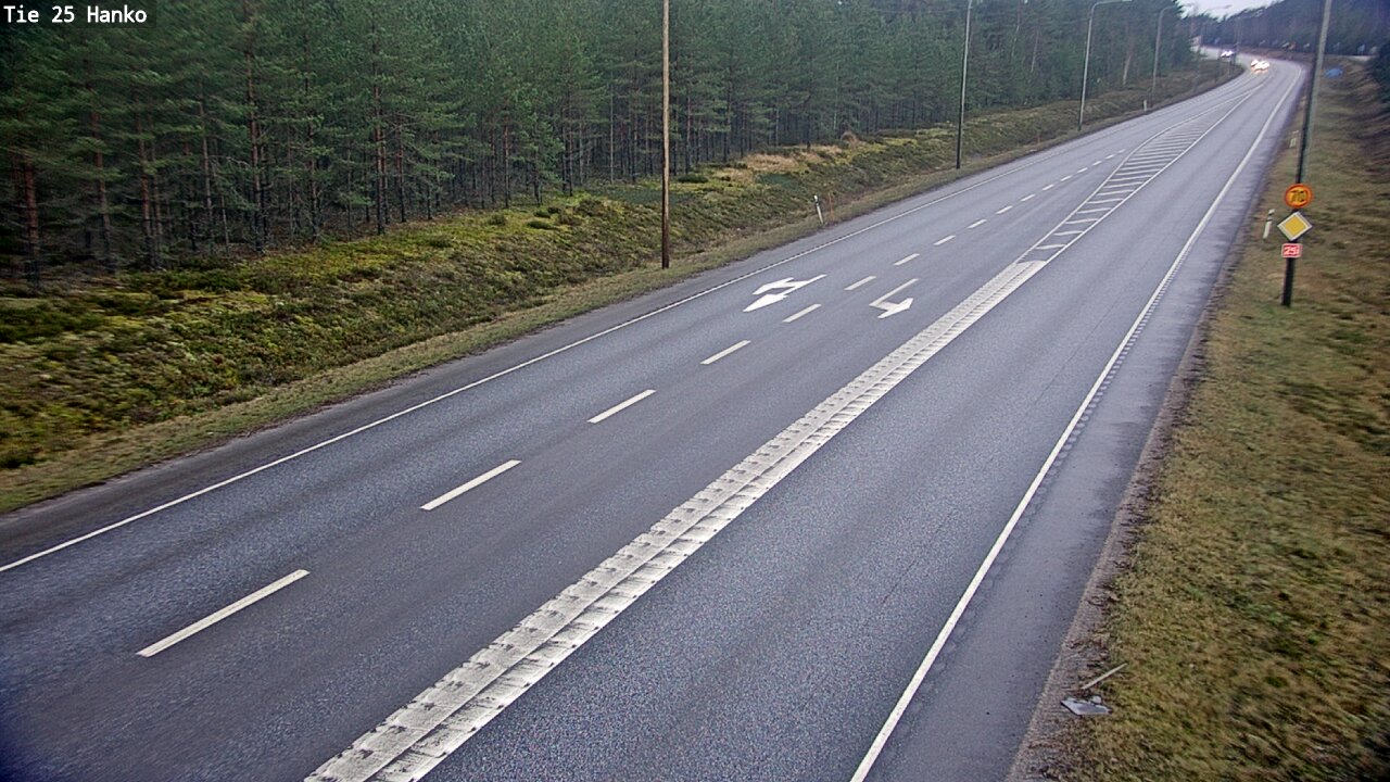 Weather Camera Image Road 25 Hanko, Hanko, Uusimaa