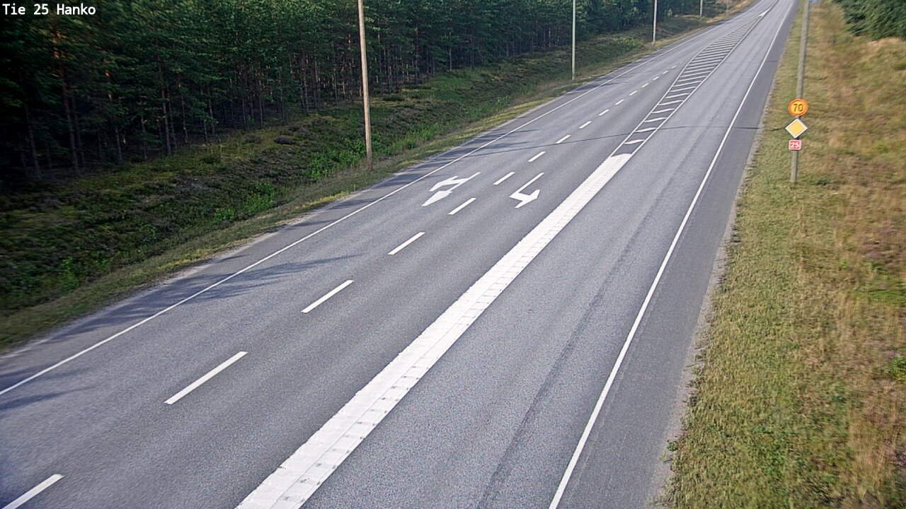 Weather Camera Image Väg 25 Hangö, Hanko, Uusimaa