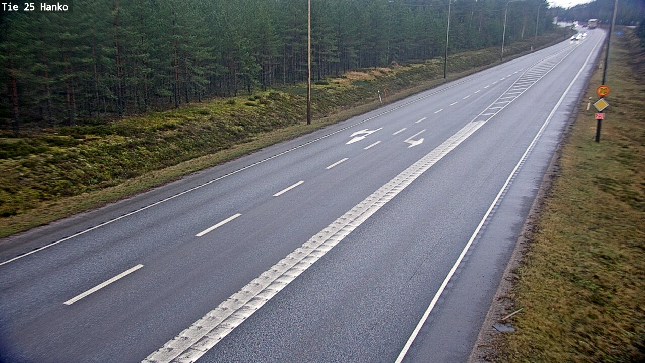 Weather Camera Image Road 25 Hanko, Hanko, Uusimaa