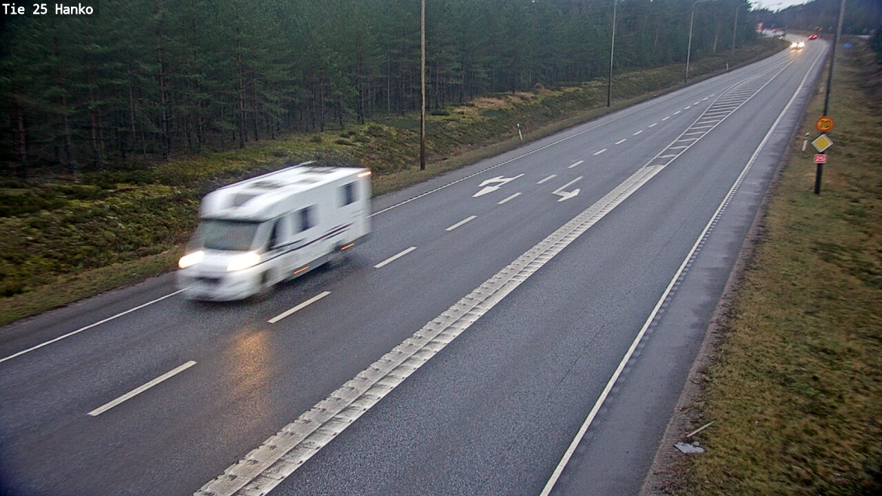 Weather Camera Image Road 25 Hanko, Hanko, Uusimaa