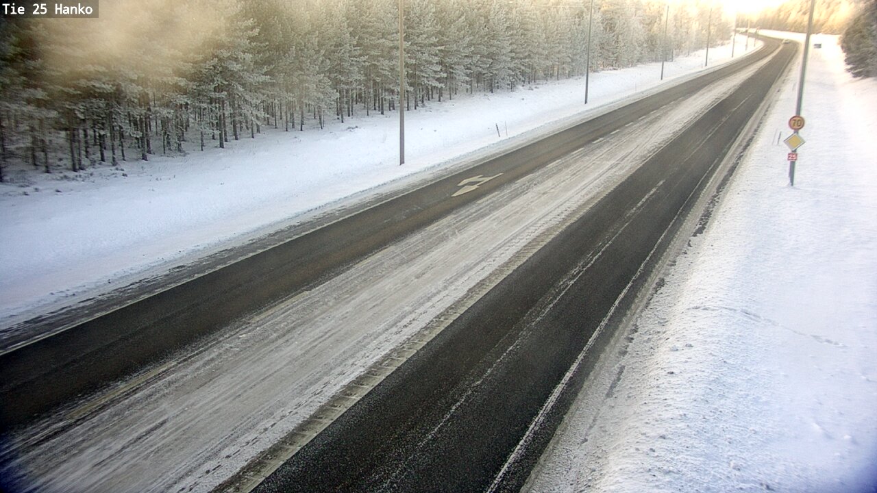 Weather Camera Image Road 25 Hanko, Hanko, Uusimaa