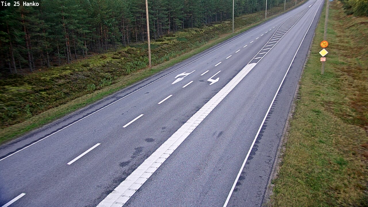 Weather Camera Image Road 25 Hanko, Hanko, Uusimaa