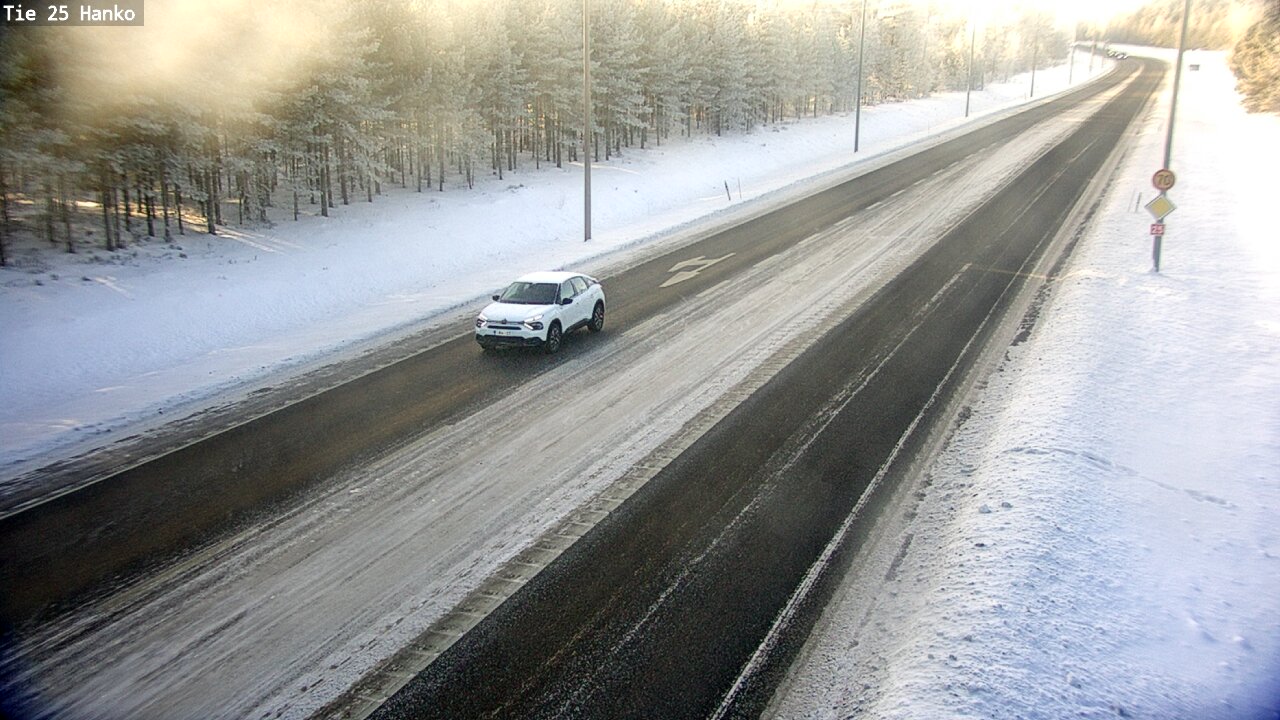 Weather Camera Image Road 25 Hanko, Hanko, Uusimaa