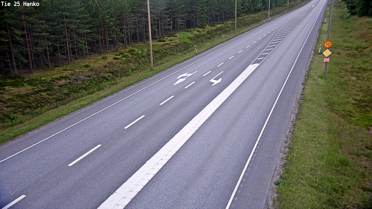 Weather Camera Image Väg 25 Hangö, Hanko, Uusimaa