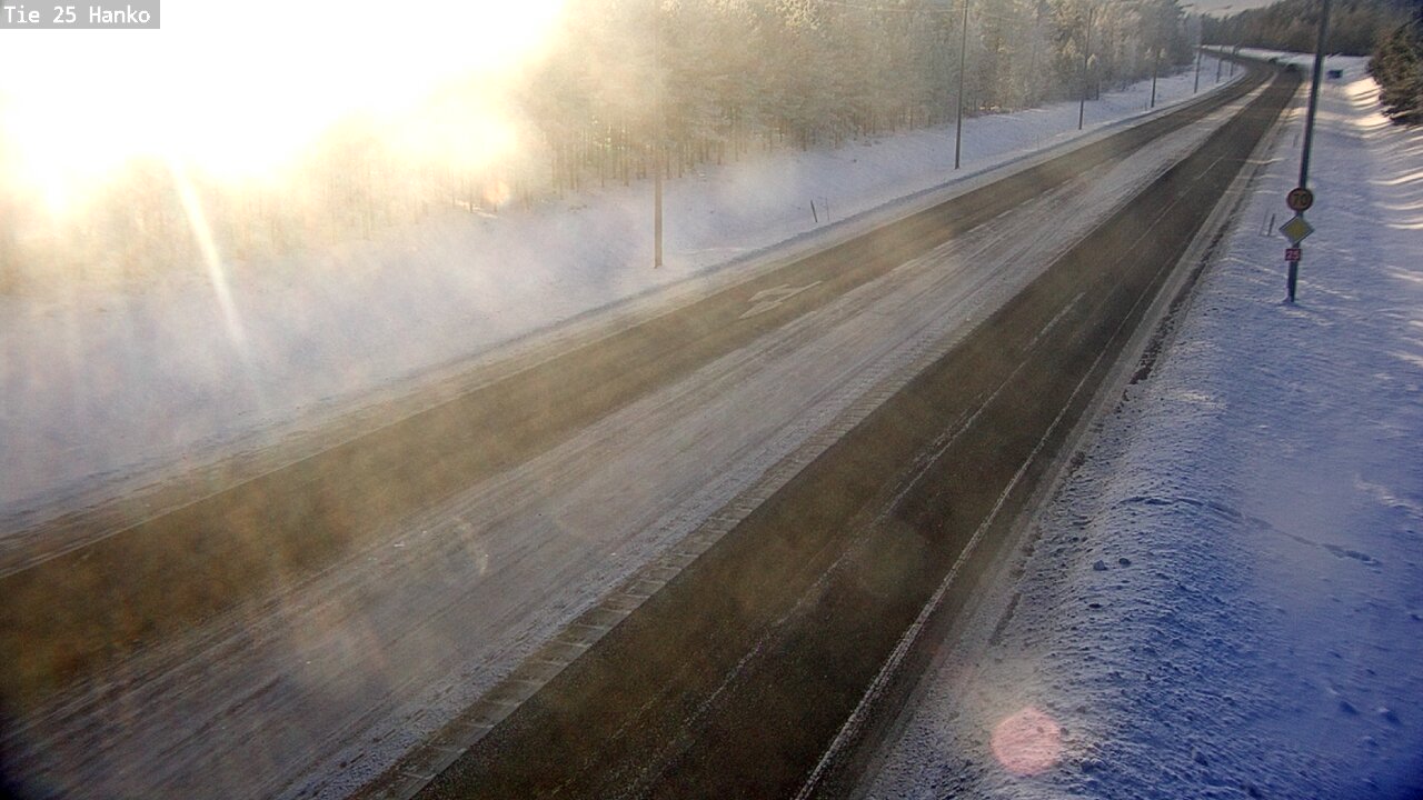 Weather Camera Image Road 25 Hanko, Hanko, Uusimaa