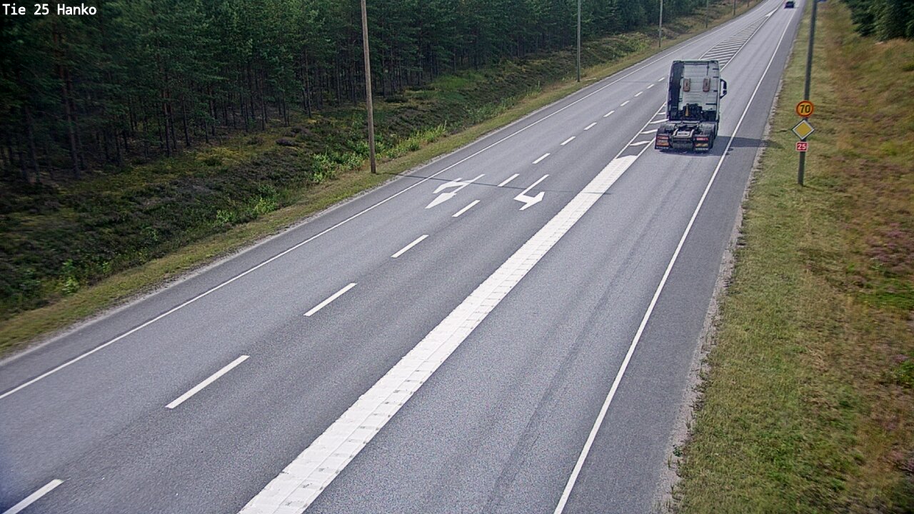 Weather Camera Image Road 25 Hanko, Hanko, Uusimaa