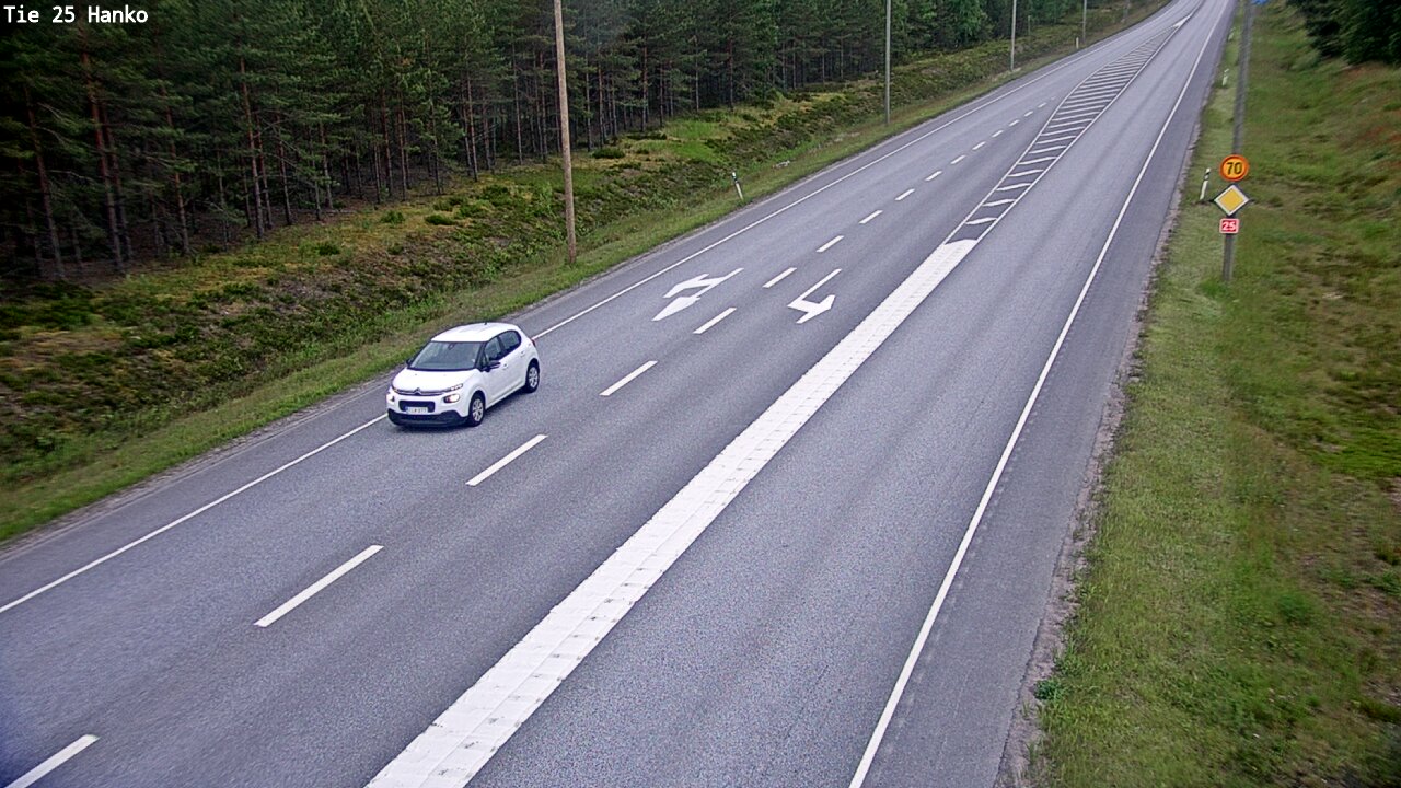 Weather Camera Image Road 25 Hanko, Hanko, Uusimaa