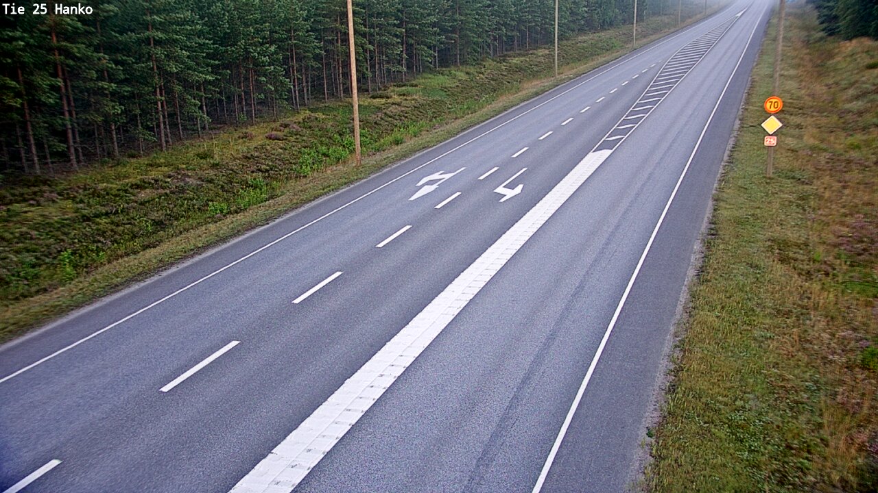 Weather Camera Image Väg 25 Hangö, Hanko, Uusimaa
