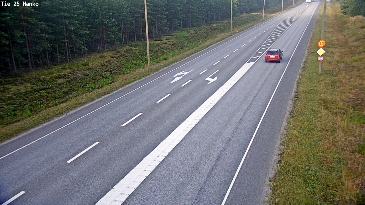 Weather Camera Image Väg 25 Hangö, Hanko, Uusimaa