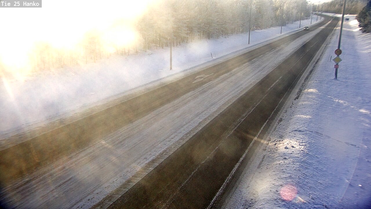 Weather Camera Image Road 25 Hanko, Hanko, Uusimaa