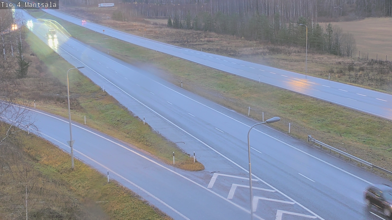 Weather Camera Image Väg 4 Mäntsälä, Mäntsälä, Uusimaa