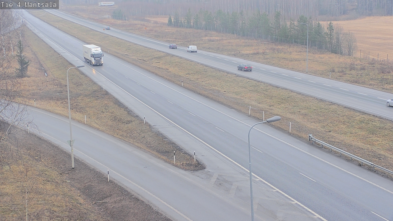 Weather Camera Image Väg 4 Mäntsälä, Mäntsälä, Uusimaa