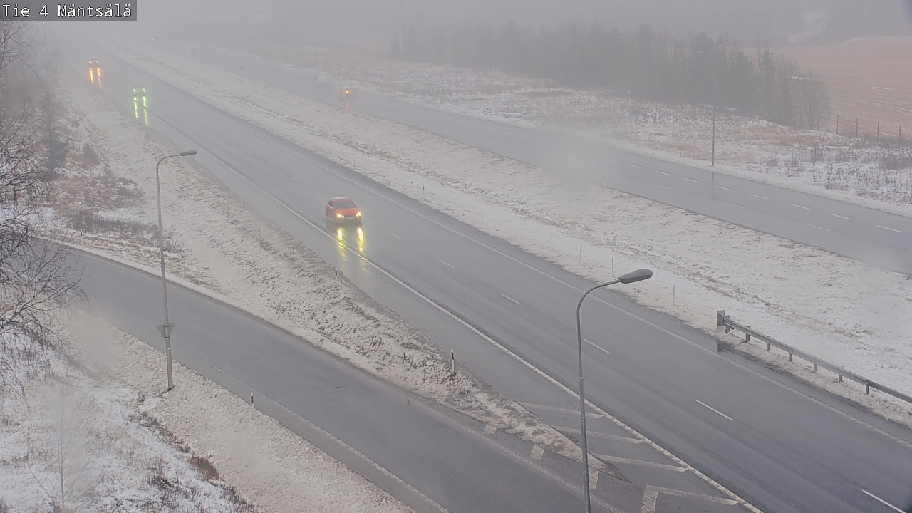 Weather Camera Image Väg 4 Mäntsälä, Mäntsälä, Uusimaa