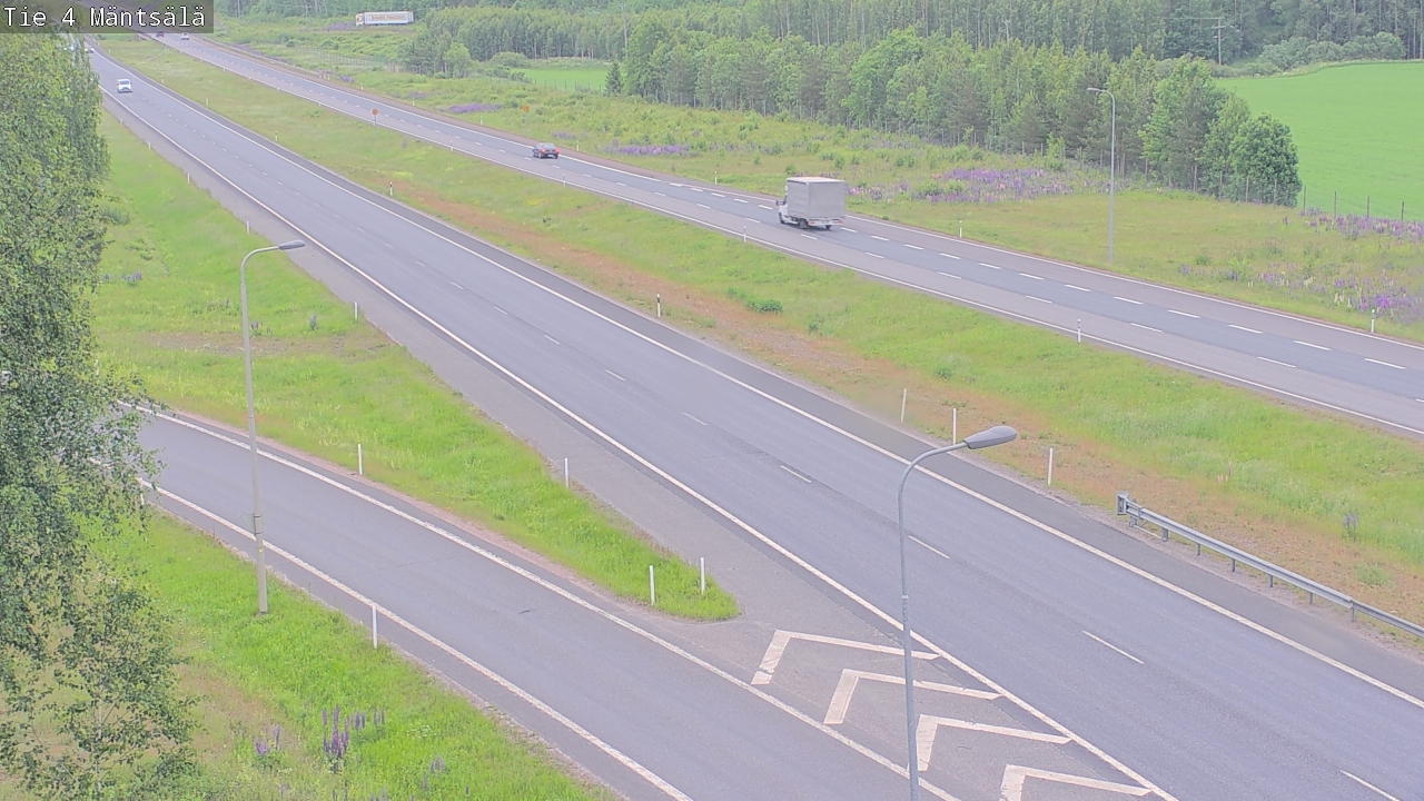 Weather Camera Image Väg 4 Mäntsälä, Mäntsälä, Uusimaa