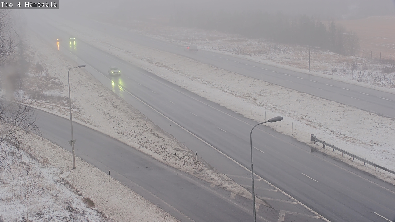 Weather Camera Image Väg 4 Mäntsälä, Mäntsälä, Uusimaa