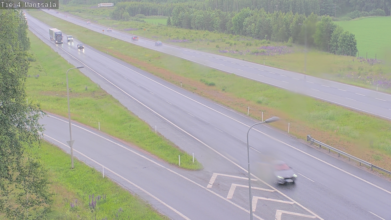 Weather Camera Image Väg 4 Mäntsälä, Mäntsälä, Uusimaa