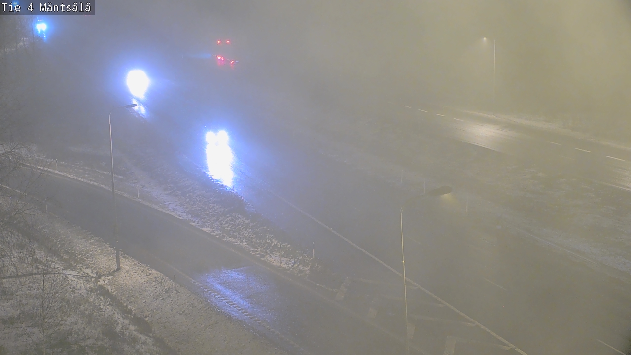 Weather Camera Image Väg 4 Mäntsälä, Mäntsälä, Uusimaa