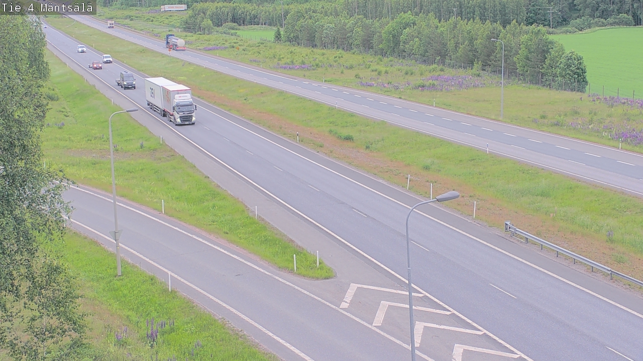 Weather Camera Image Väg 4 Mäntsälä, Mäntsälä, Uusimaa