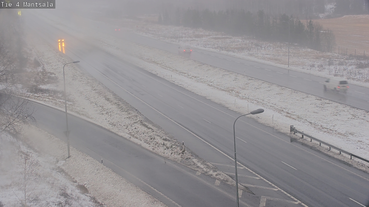 Weather Camera Image Väg 4 Mäntsälä, Mäntsälä, Uusimaa