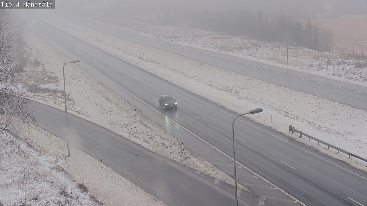 Weather Camera Image Väg 4 Mäntsälä, Mäntsälä, Uusimaa
