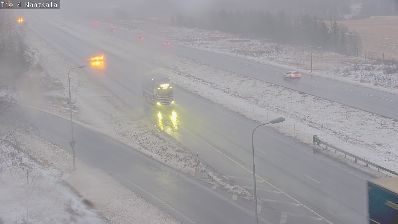 Weather Camera Image Väg 4 Mäntsälä, Mäntsälä, Uusimaa