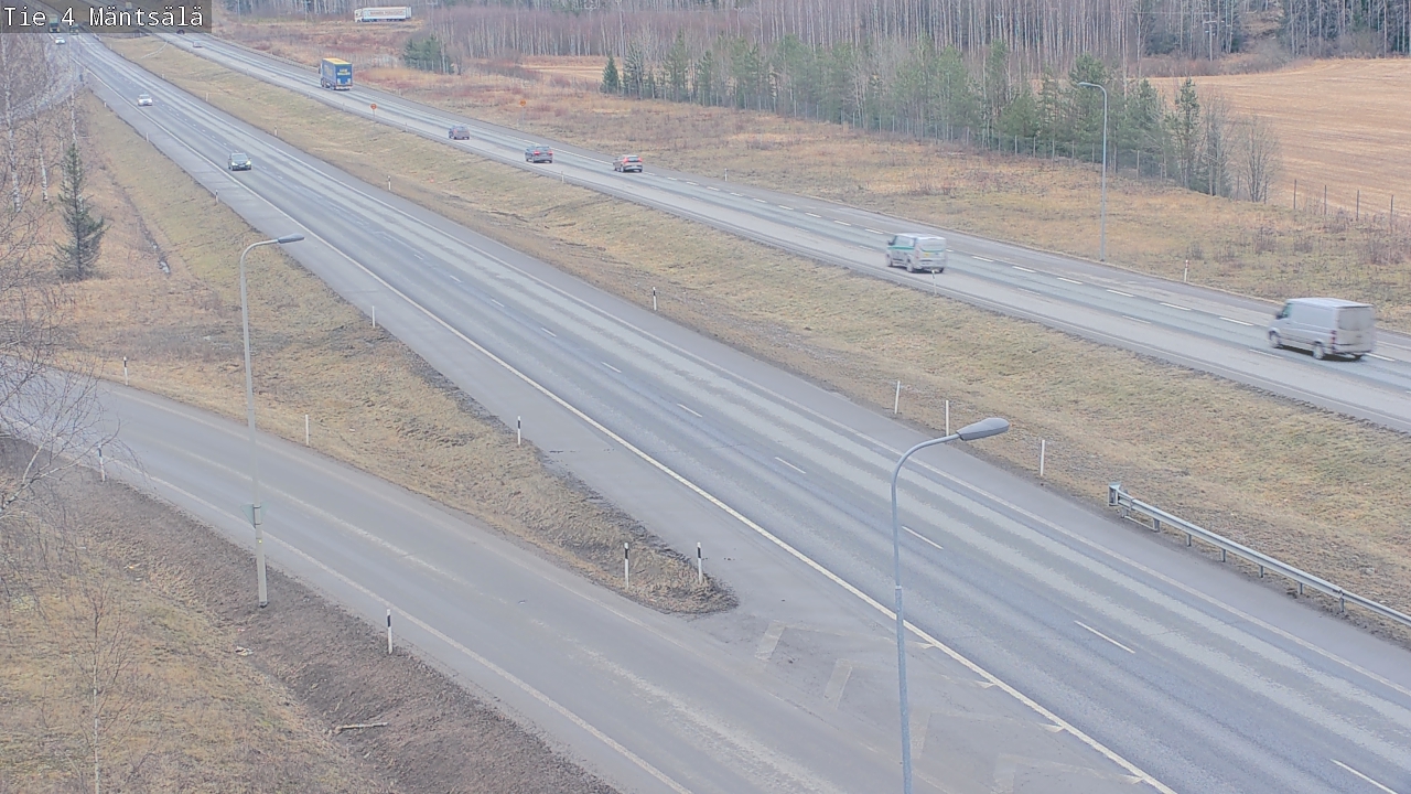 Weather Camera Image Väg 4 Mäntsälä, Mäntsälä, Uusimaa