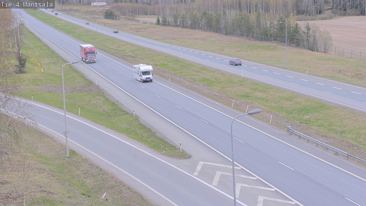 Weather Camera Image Väg 4 Mäntsälä, Mäntsälä, Uusimaa
