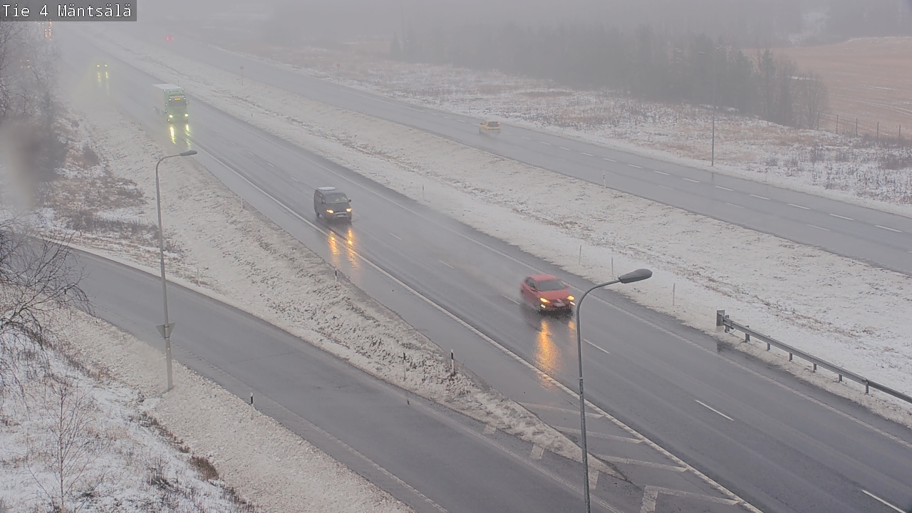 Weather Camera Image Väg 4 Mäntsälä, Mäntsälä, Uusimaa