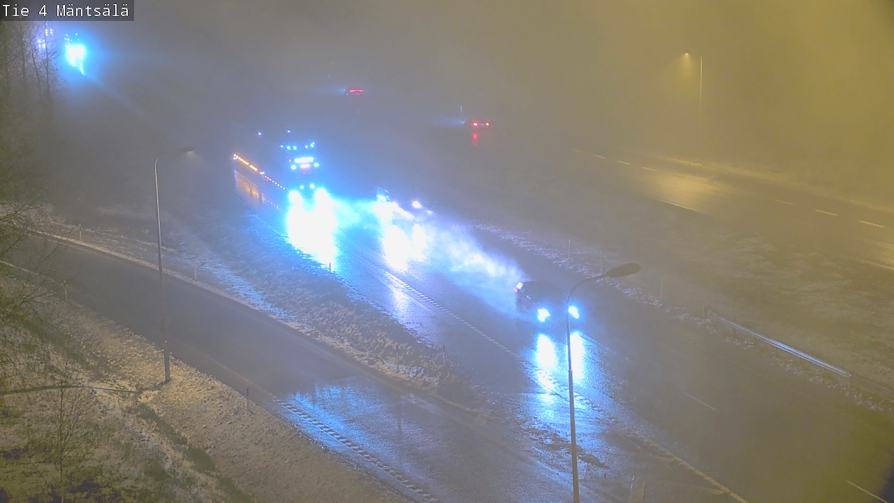 Weather Camera Image Väg 4 Mäntsälä, Mäntsälä, Uusimaa