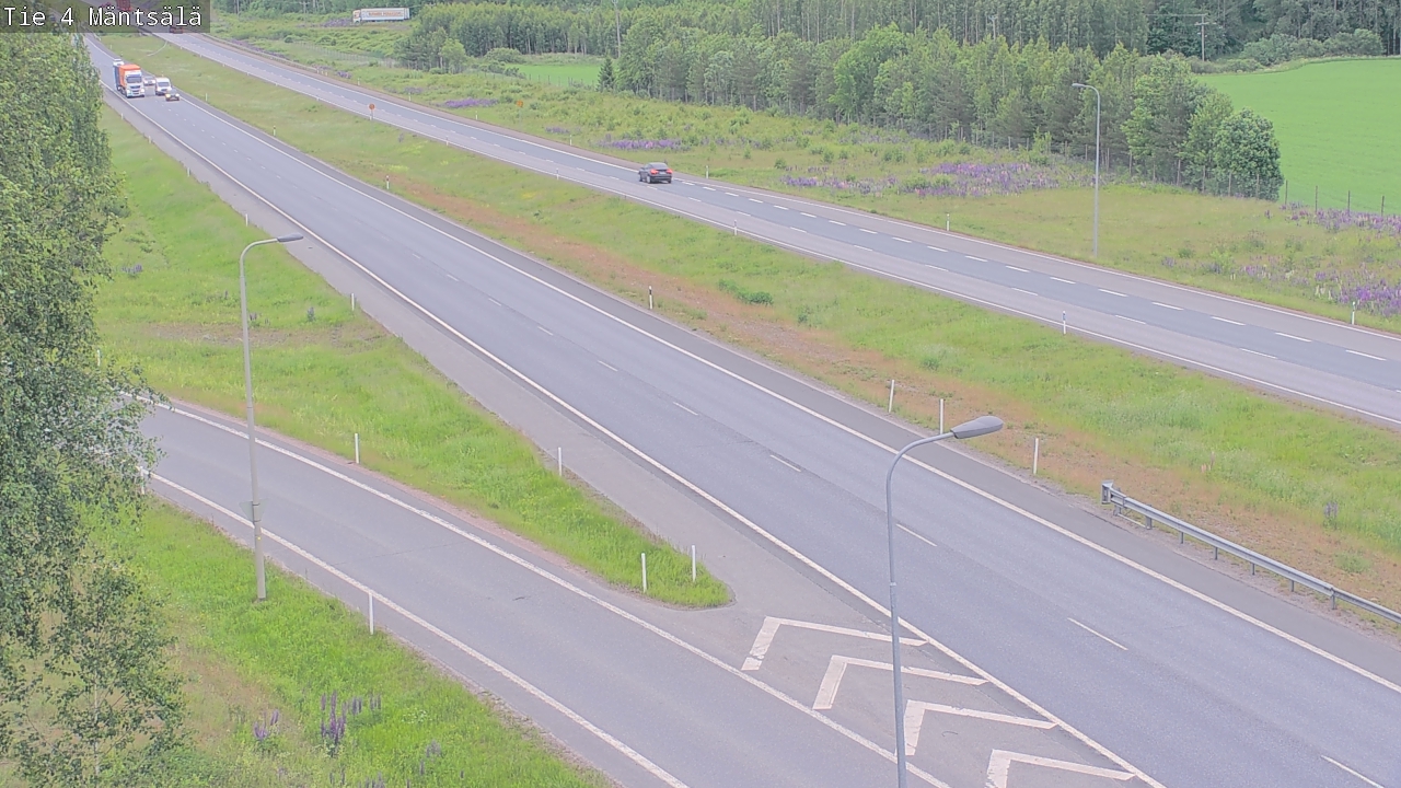 Weather Camera Image Väg 4 Mäntsälä, Mäntsälä, Uusimaa