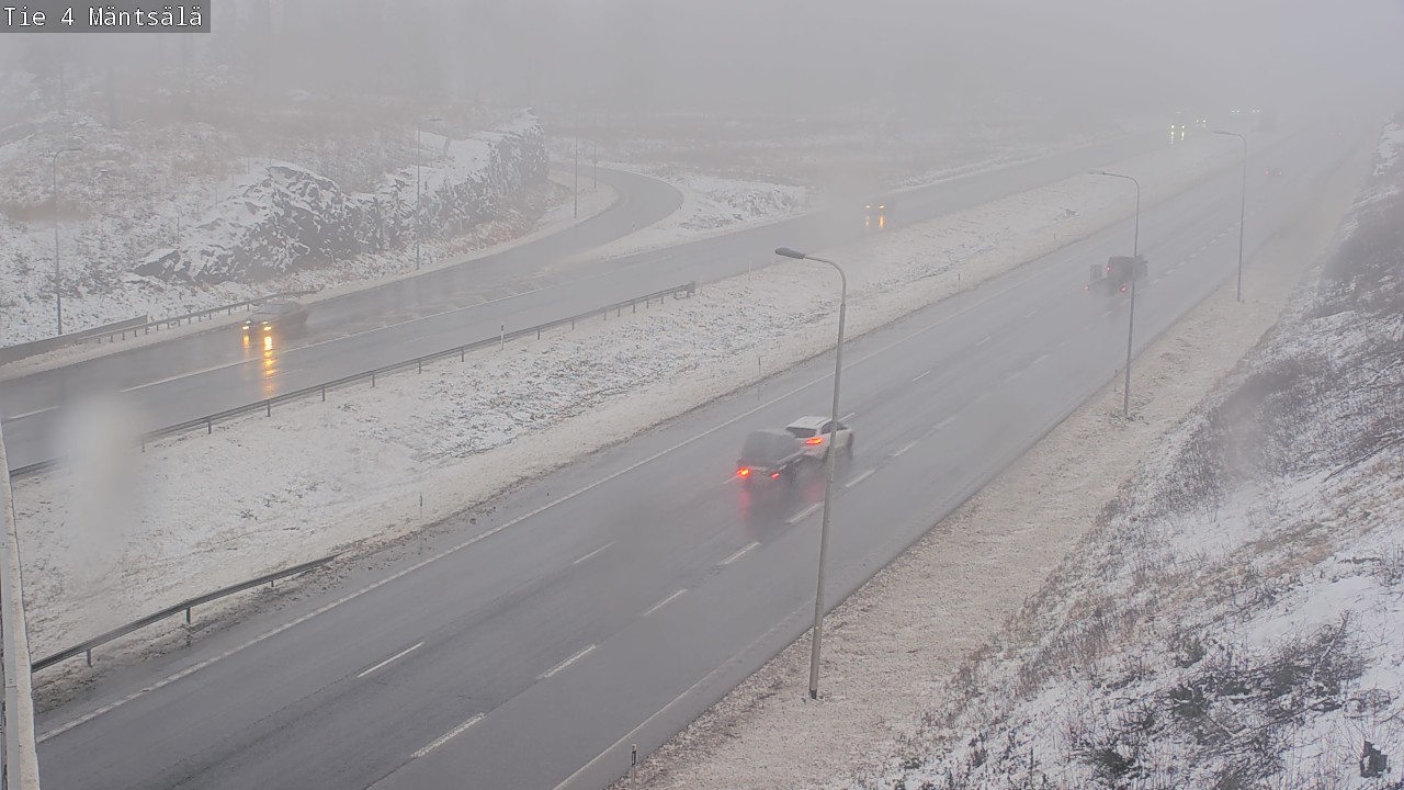 Weather Camera Image Väg 4 Mäntsälä, Mäntsälä, Uusimaa