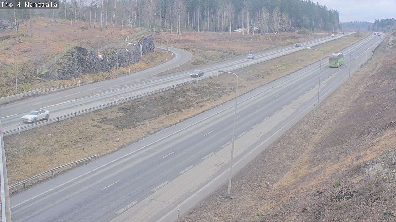 Weather Camera Image Väg 4 Mäntsälä, Mäntsälä, Uusimaa
