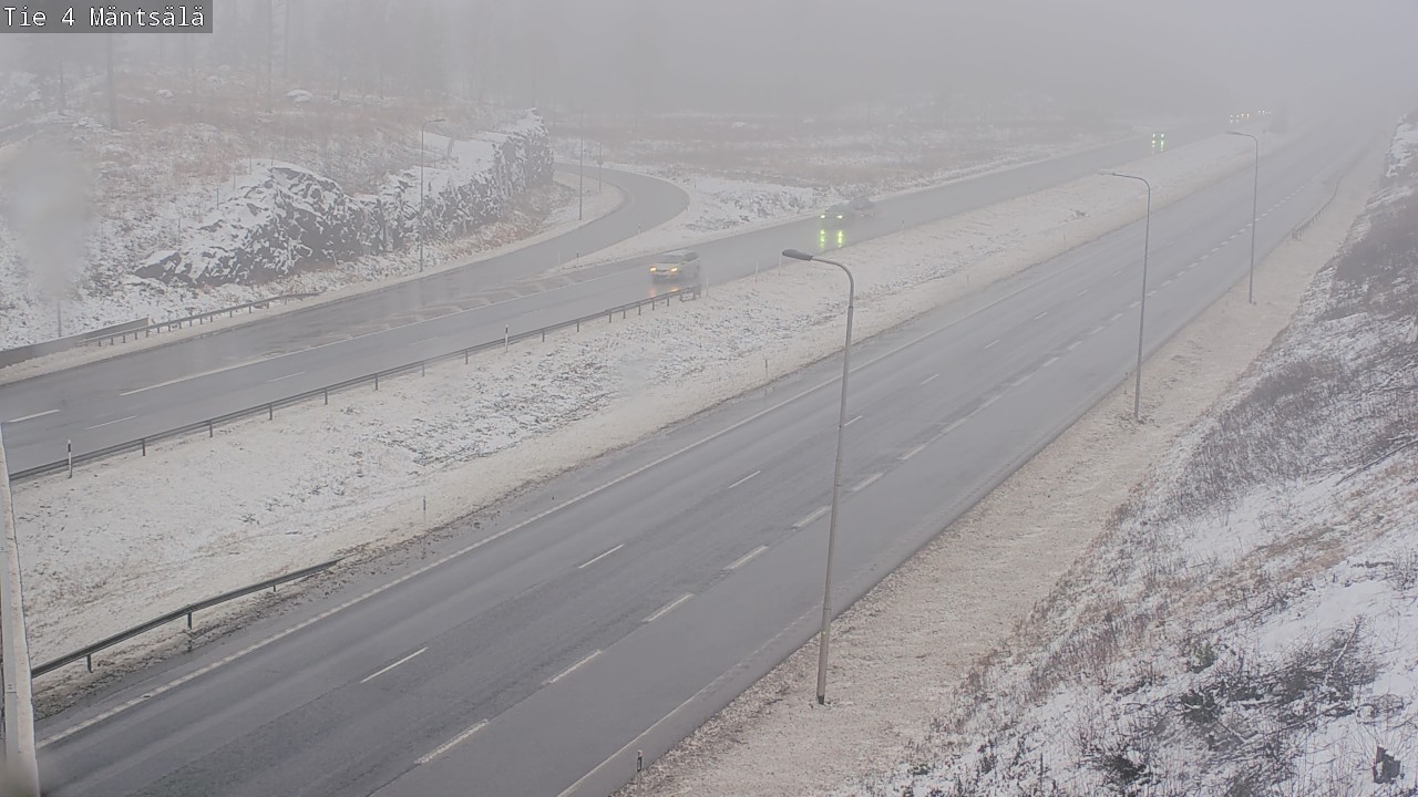 Weather Camera Image Väg 4 Mäntsälä, Mäntsälä, Uusimaa
