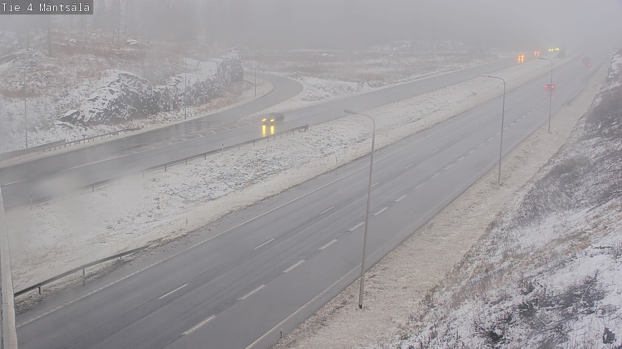 Weather Camera Image Väg 4 Mäntsälä, Mäntsälä, Uusimaa