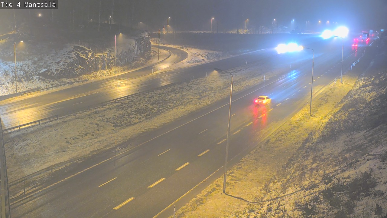 Weather Camera Image Väg 4 Mäntsälä, Mäntsälä, Uusimaa