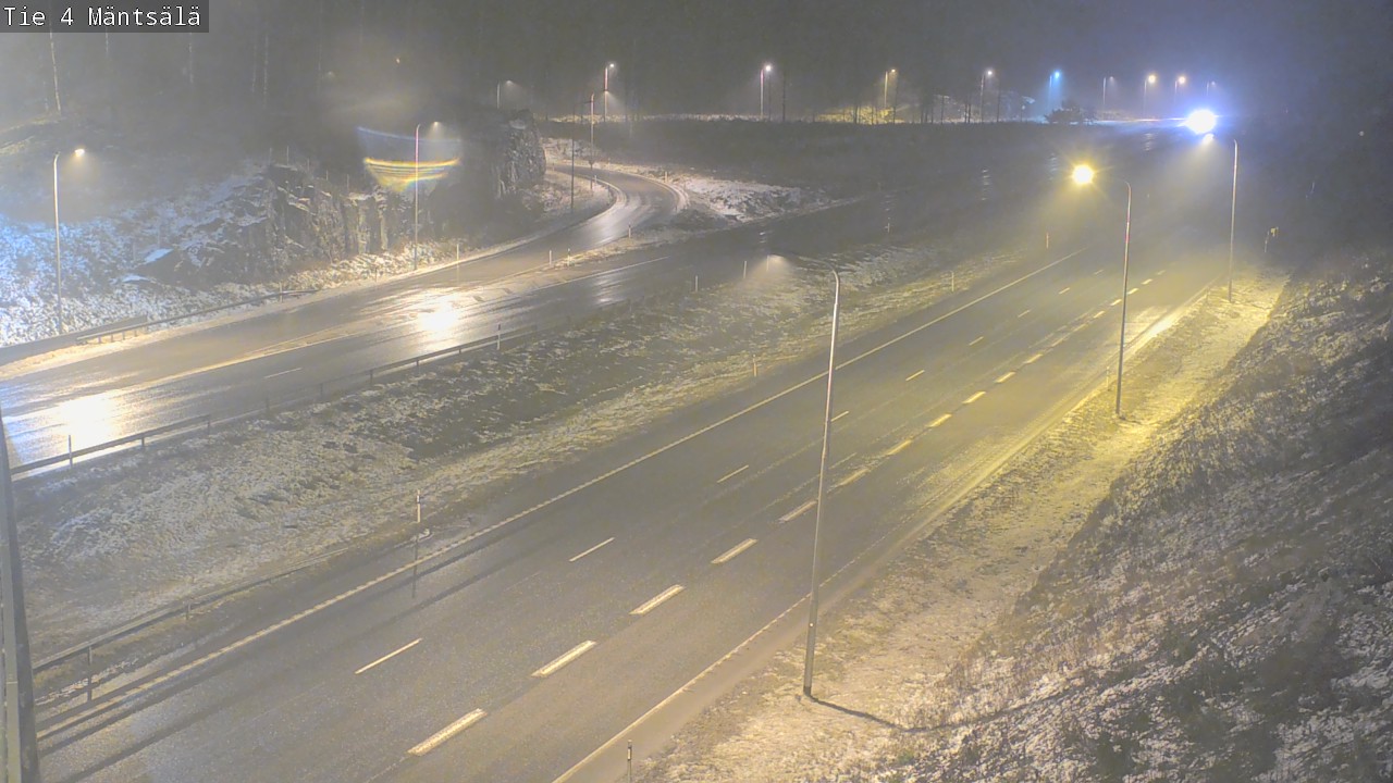 Weather Camera Image Väg 4 Mäntsälä, Mäntsälä, Uusimaa